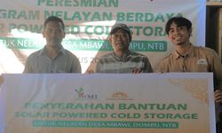 Cold Storage dari PT SMI Berikan Harapan Baru untuk Nelayan Desa Mbawi di NTB