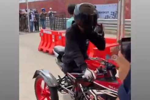 Ikut Balap Motor BSD, Peserta Difabel: Hari Ini Ulang Tahun, Kadonya Main di Street Race