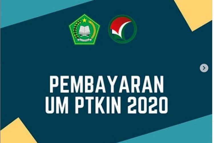 Tangkapan layar cara daftar UM-PTKIN 2020 dari akun resmi Instagram UM-PTKIN 2020.