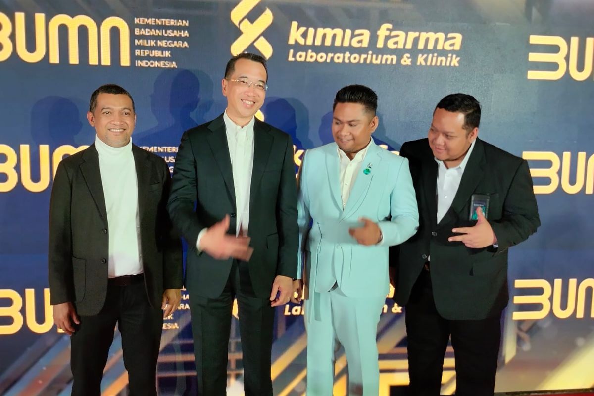 Rebranding Kimia Farma Laboratorium & Klinik di Jakarta, Selasa (7/3/2023)