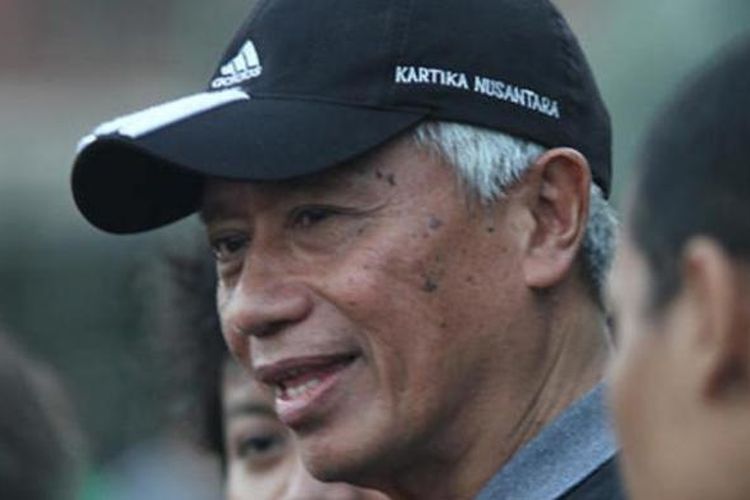 Mantan pelatih Persebaya Surabaya, Danurwindo. 
