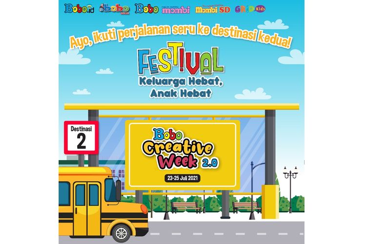 Bobo Creative Week digelar untuk memperingati Hari Anak Nasional