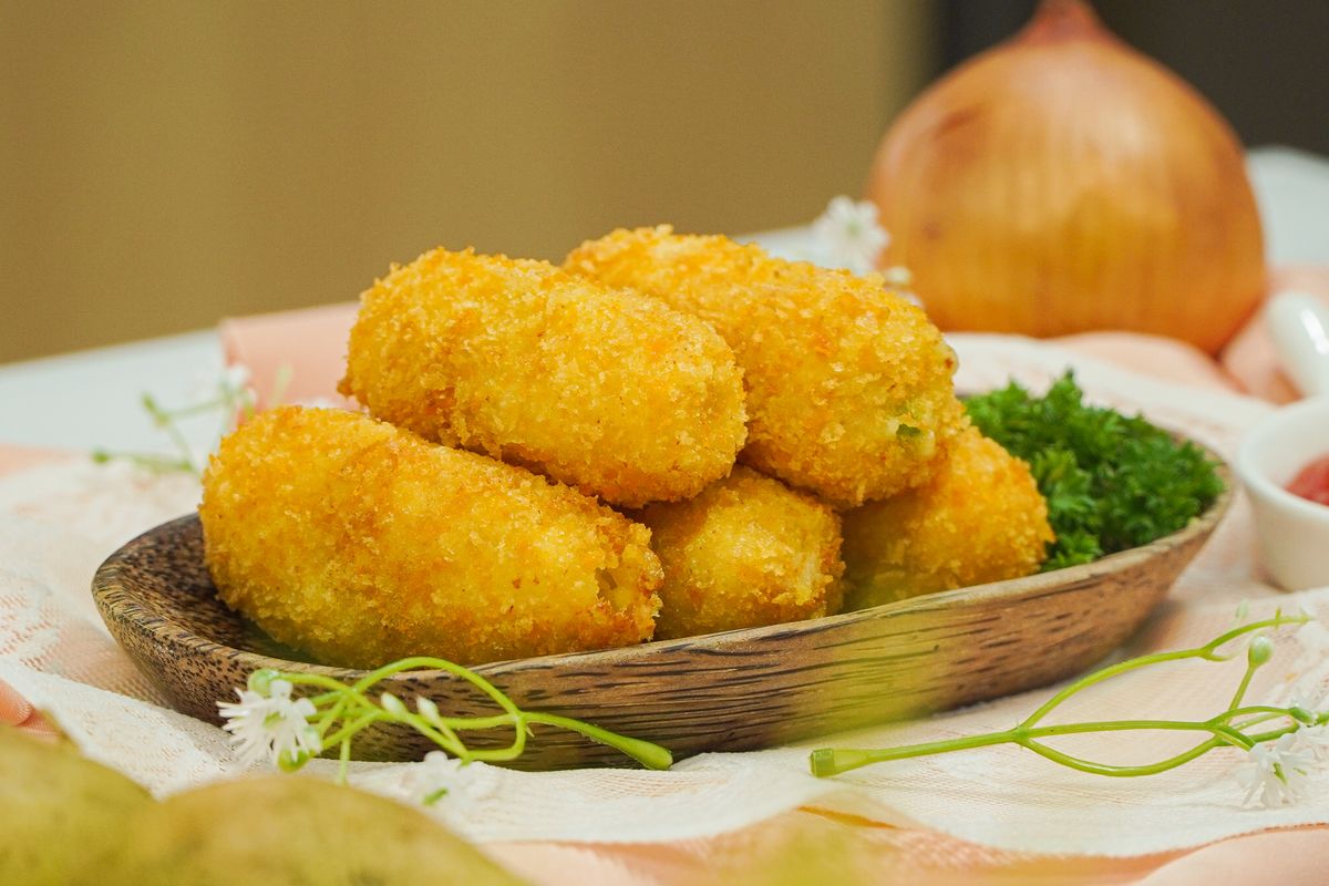 Sajian kroket ala Foodplace.
