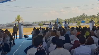 Dari Kebumen, Prabowo Singgung Potensi Devisa Besar dari Tambak Budi Daya Udang
