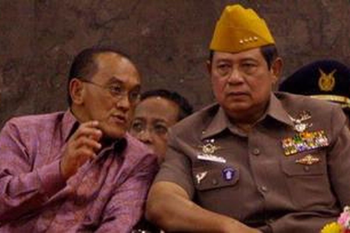 Aburizal Bakrie dan Susilo Bambang Yudhoyono