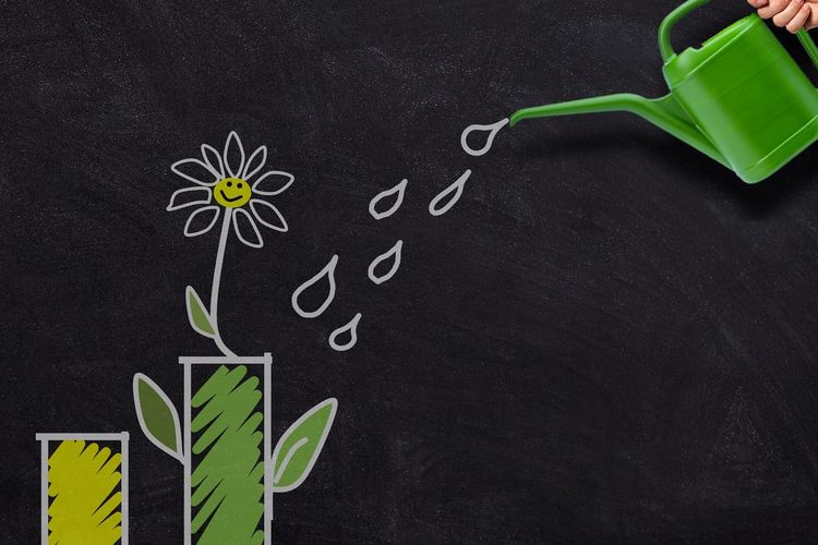 Ilustrasi investasi. 