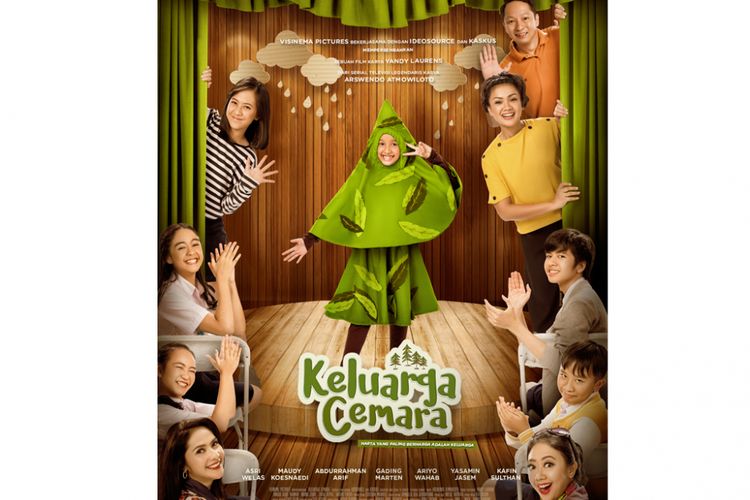 Poster Film Keluarga Cemara Gambaran 