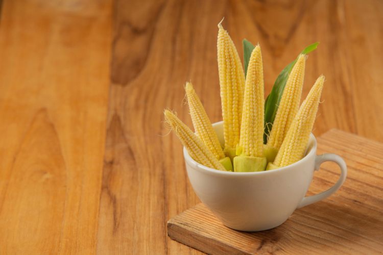 Jagung putren, baby corn