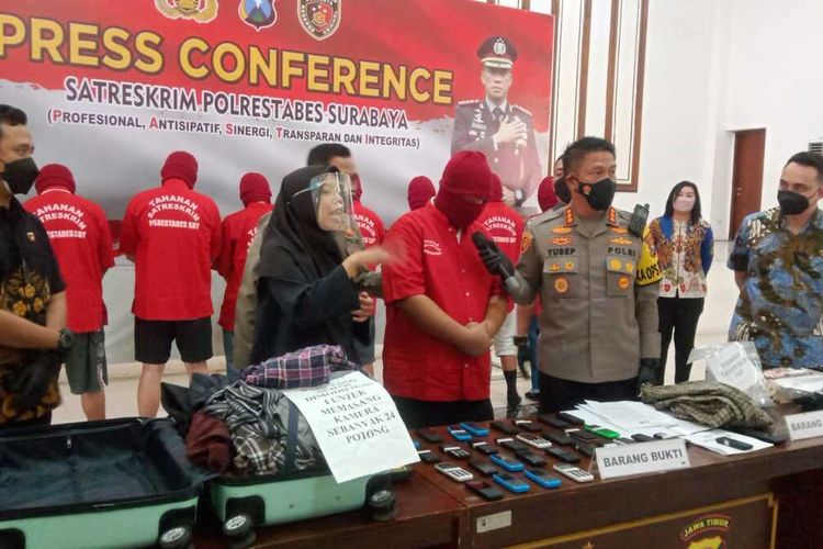Sindikat joki UTBK SBMPTN diringkus Polrestabes Surabaya