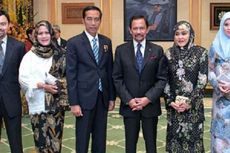 Kancing Jas Jokowi Saat bersama Sultan Brunei Jadi Perbincangan di Medsos