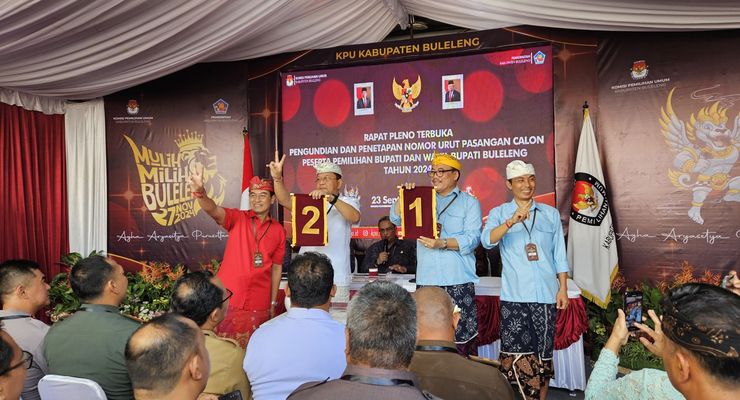 KPU Buleleng Rilis Zonasi Kampanye pada Pilkada 2024, Ini Rinciannya