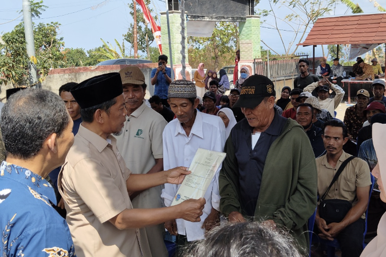 109 Sertifikat Tanah Warga Transmigrasi Jeringo Dibagikan, Lahan Usaha Ditargetkan Tuntas 2027