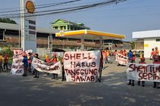 Karyawan Shell Medan Demo pada Hari Buruh, Tuntut Pesangon