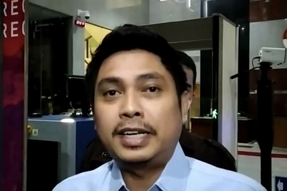 Bendahara Umum (Bendum) Pengurus Besar Nahdlatul Ulama (PBNU) Mardani H Maming ditemui di Gedung Merah Putih KPK, Jakarta, Kamis (2/6/2022).