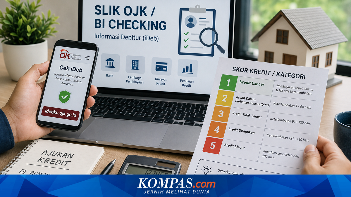 Cara Cek BI Checking 2026 Lewat HP, Begini Cara Melihat Skor SLIK OJK Secara Online