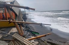 Abrasi Pantai Depok Jogja, 5 Rumah Makan Terdampak