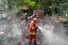 Bakar Bediang, 3 Rumah Berikut 3 Kandang di Lamongan Ludes Terbakar