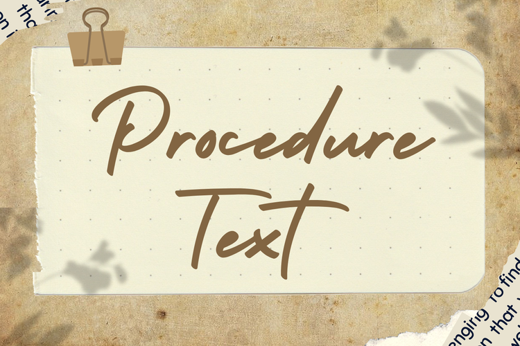 Procedure Text 