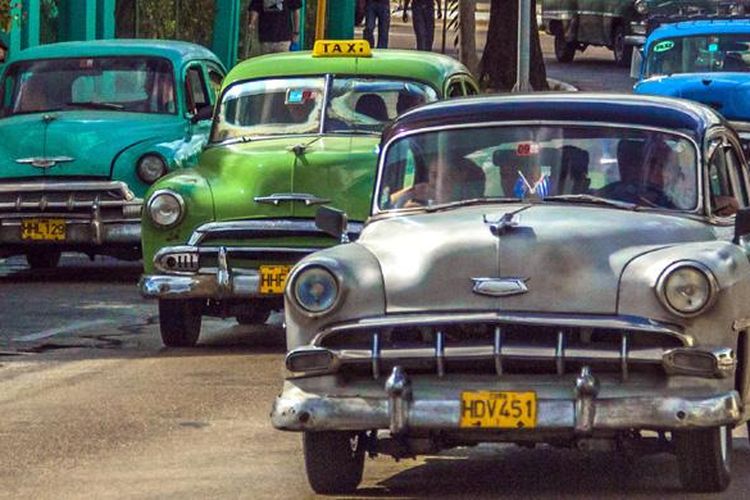 Mobil tua di Havana, Kuba 