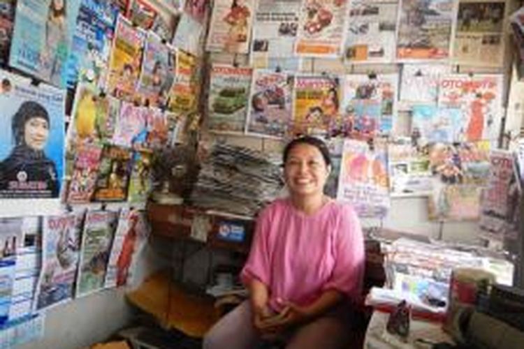 Suratin calon legislatif Banyuwangi yang berprofesi sebagai loper koran