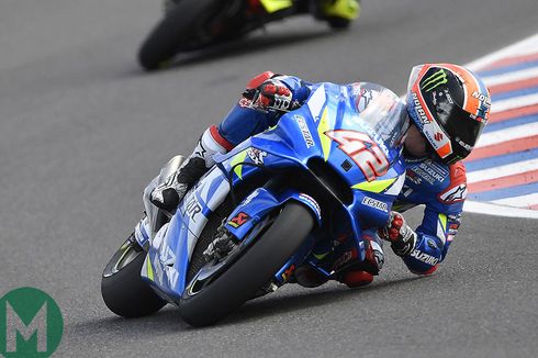 VIDEO - Kecelakaan Alex Rins di Tikungan 11 Jerez saat Kualifikasi MotoGP Spanyol