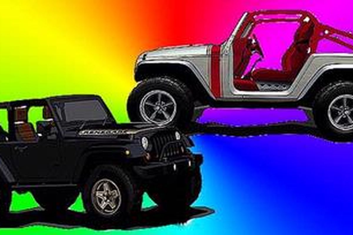 Renegade (bawah) dan Pork Chop buat penyuka off-road