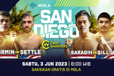 Siaran Langsung Cage Warriors 155: Dua Petarung Indonesia Debut, Gratis di Mola Pagi Ini