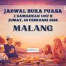 Jadwal Buka Puasa Kota Malang Hari Ini, 20 Februari 2026