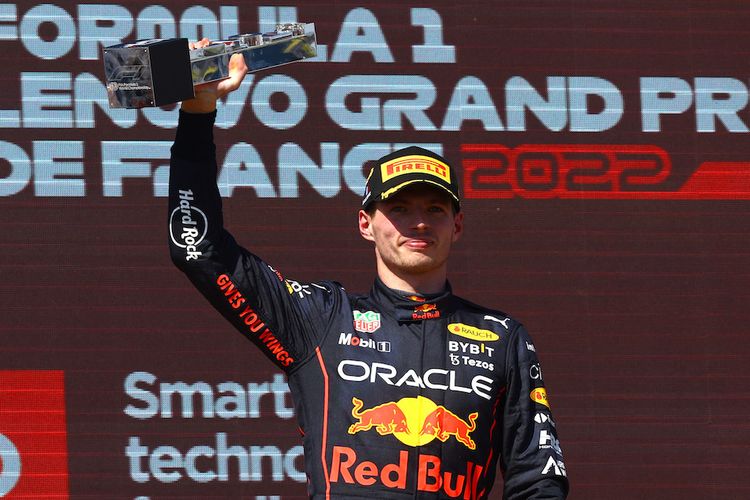 Max Verstappen menjadi juara F1 di GP Perancis 2022