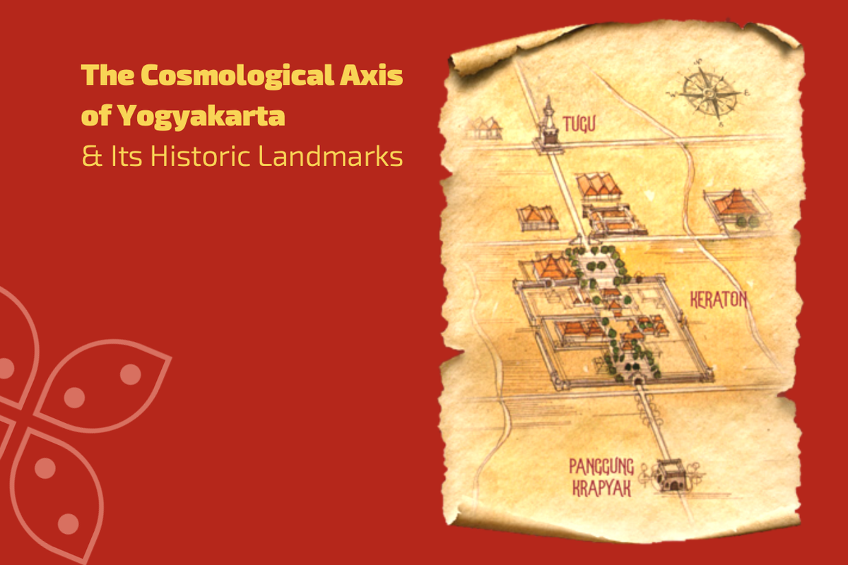 Ilustrasi Sumbu Filosofi Yogyakarta resmi diakui sebagai Warisan Budaya Dunia oleh UNESCO.