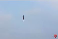 Video Viral Pria Terseret Layang-layang dan Terbang hingga 9 Meter