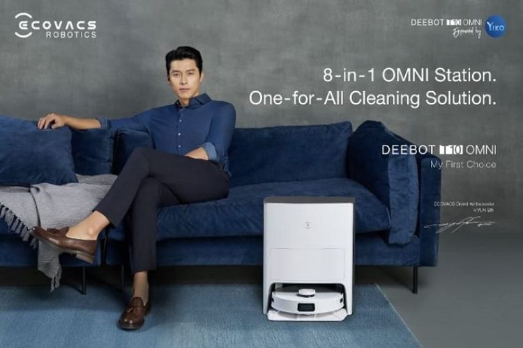 DEEBOT T10 OMNI, vakum berteknologi AI terbaru keluaran Ecovacs. 

