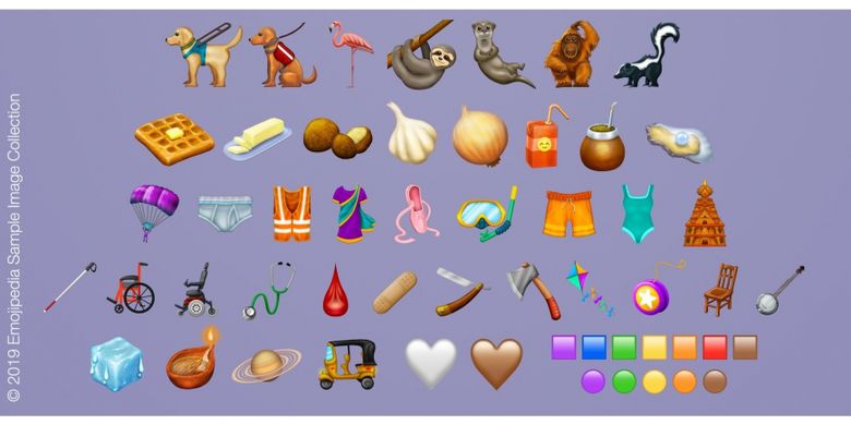 Ilustrasi Emoji 2019 part 2