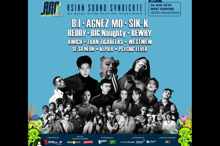 Penyanyi Agnez Mo menjadi lineup kejutan dalam festival musik Asian Sound Syndicate Vol. 2.