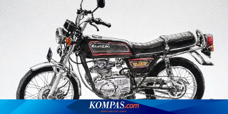 Binter Merzy, Motor Kawasaki yang Melegenda