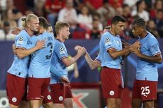 Babak I Sevilla Vs Man City: Aliran Gol Haaland Belum Berhenti, Citizens Unggul 1-0