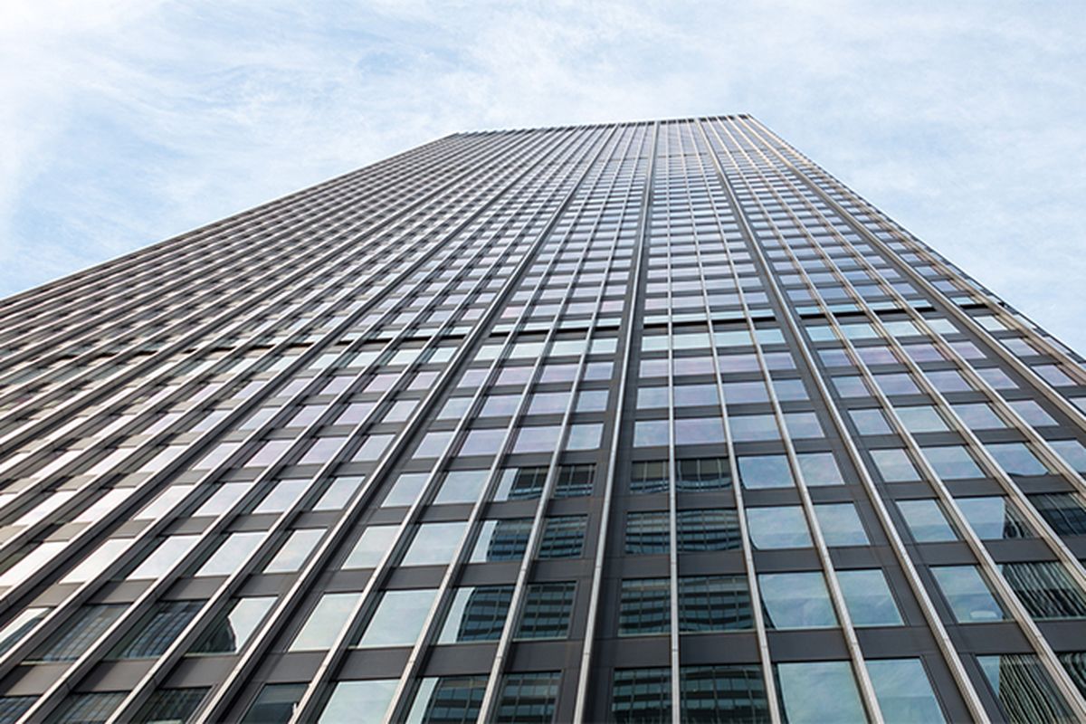 Gedung 270 Park Avenue di kota New York, Amerika Serikat.