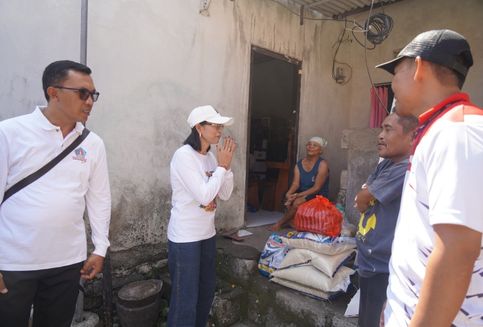 Pemkab Klungkung Lanjutkan Penyaluran Bantuan Sosial di Nusa Penida