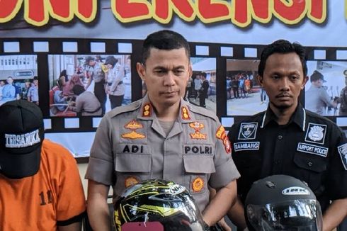 Fakta Pencuri Helm di Bandara Soekarno-Hatta, Mencuri 5 Detik hingga untuk Biaya Sekolah Anak