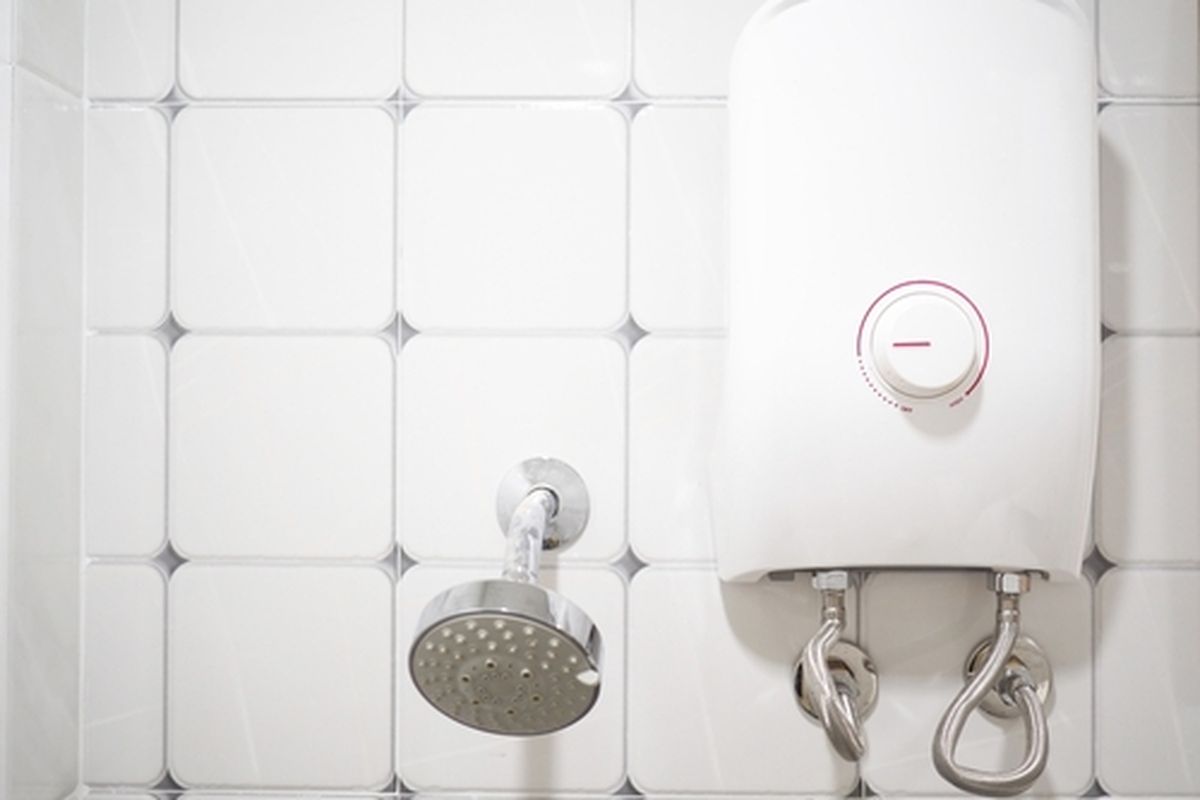ilustrasi water heater atau pemanas air