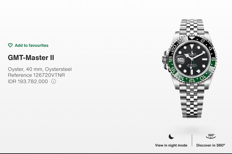 Rolex GMT-Master II.