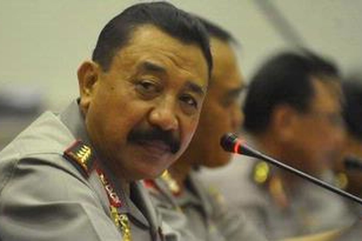 Kepala Polri Jenderal Timur Pradopo.