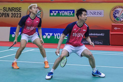Hasil Indonesia Masters 2023: Istora Membara, Marcus/Kevin Menang dalam 30 Menit
