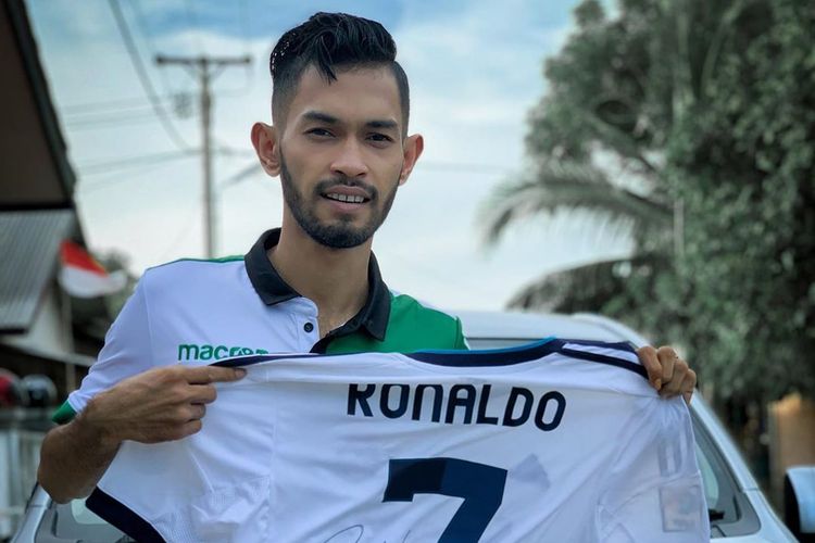 Foto Martunis Ingin Kembali Berkarier Sepak Bola di Negara Cristiano Ronaldo