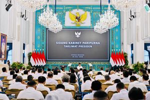 Prabowo-Gibran Tak Sebelahan di Sidang Kabinet, Gerindra: Jangan Didramatisir...