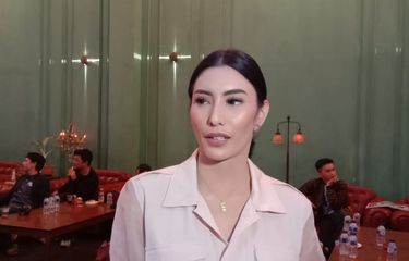 Tyas Mirasih di The Pallas, SCBD, Jakarta Selatan, Jumat (6/7/2019).