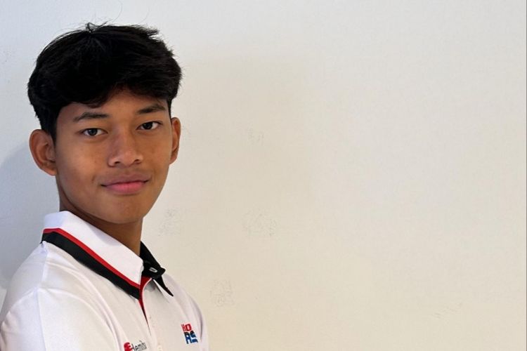 Veda Ega Pratama, pebalap nasional didikan Astra Honda Racing School