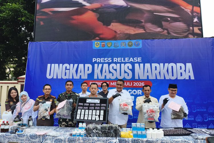 Polisi Bongkar Peredaran Etomidat di Bogor, Pod Getar Dijual hingga Rp 6 Juta Per Cartridge