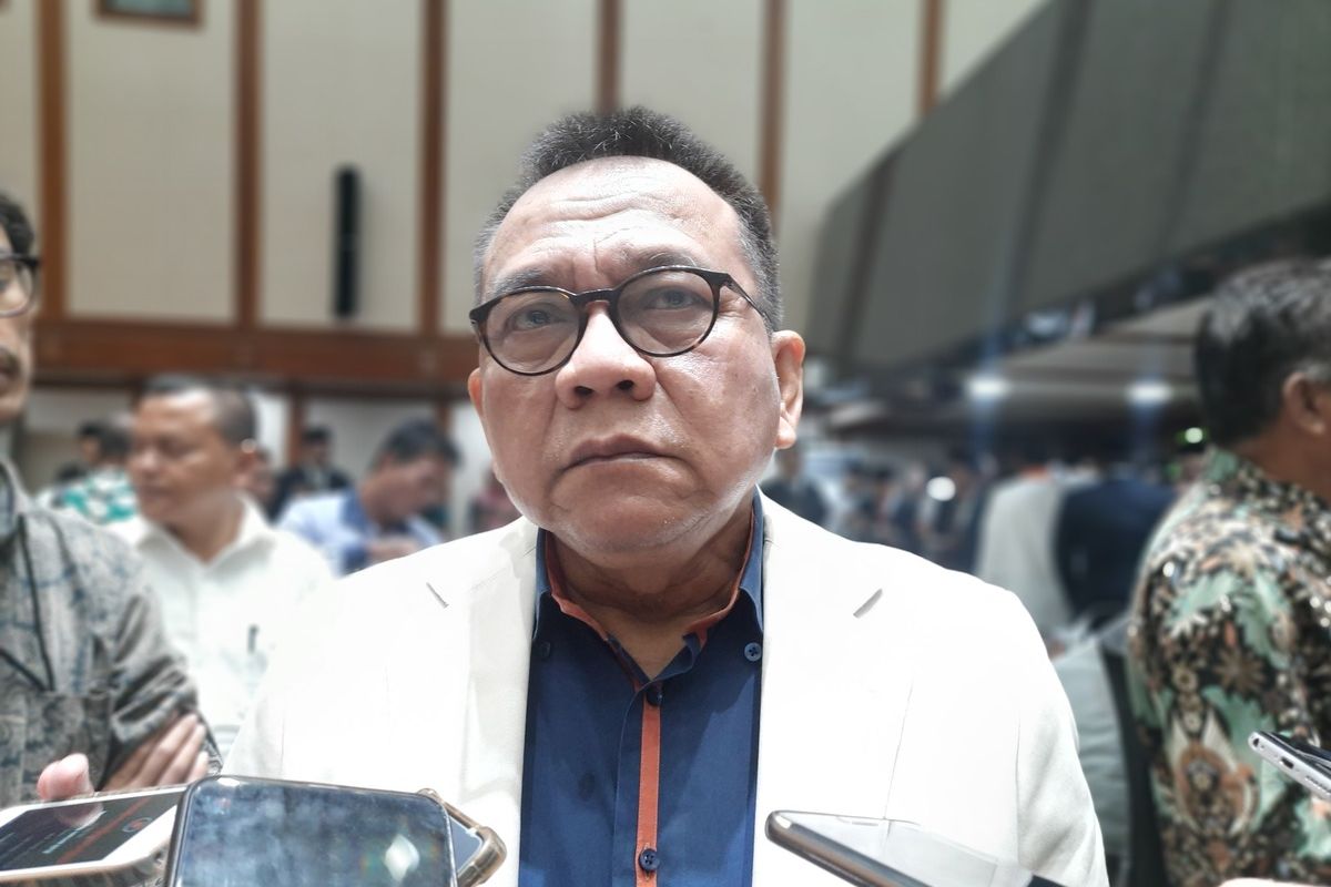 Wakil Ketua DPRD DKI Jakarta dari Fraksi Gerindra Mohammad Taufik, di Balai Agung, Balai Kota, Jumat (21/2/2020)