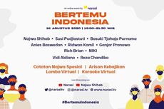 Sambut HUT ke-75 RI, Narasi Ajak Bertemu Indonesia